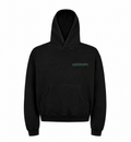 Black oversized original hoodie