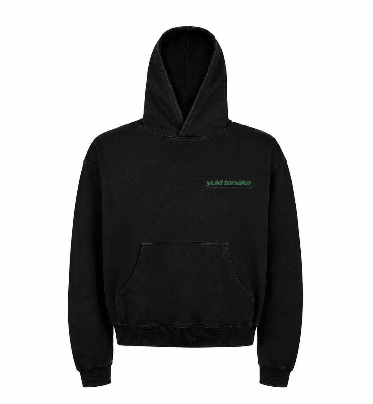 Black oversized original hoodie