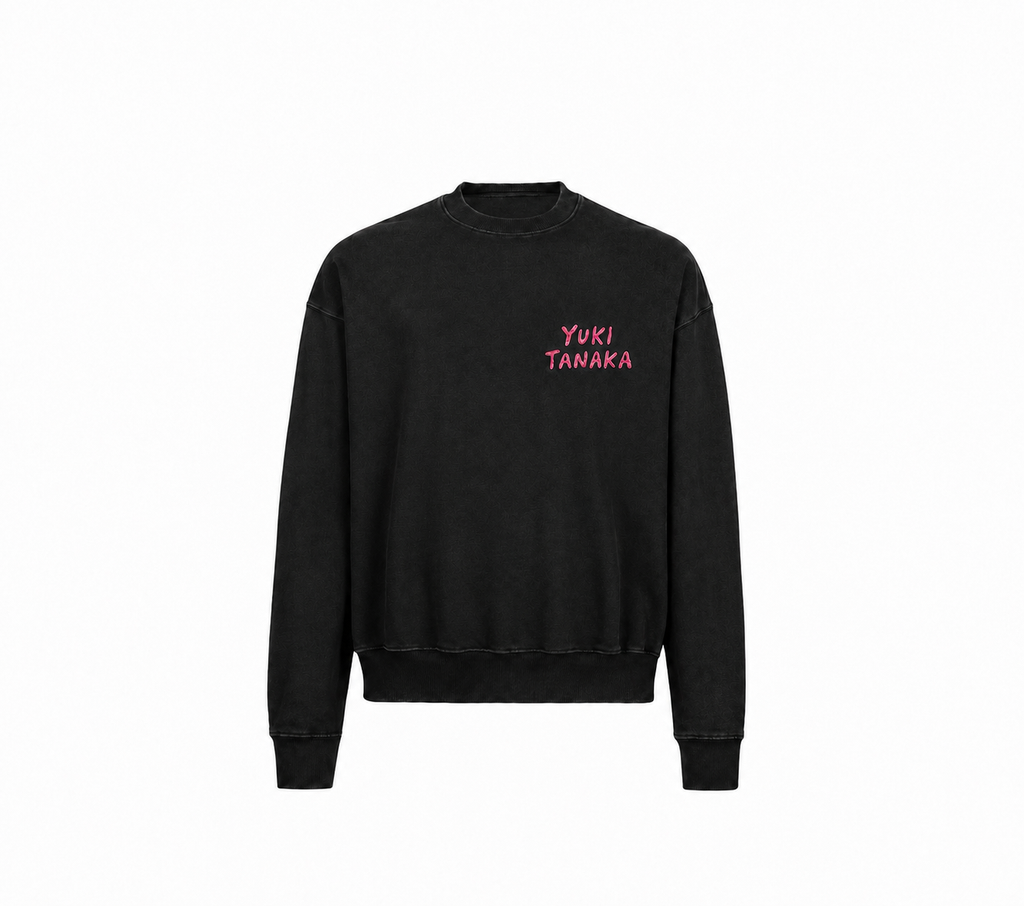 vintage black reagular YUKI sweater