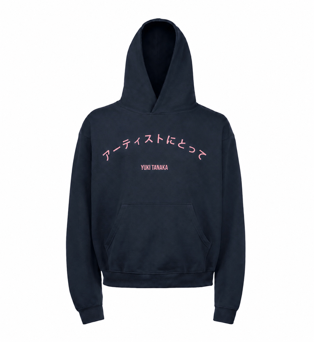 Navi blue original YUKI Hoodie