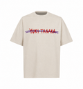 Cream white oversized t-shirt