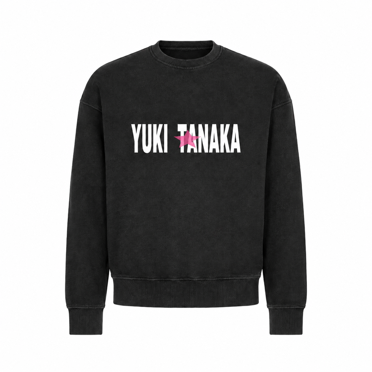 vintage black "rockstar" crewneck Sweater